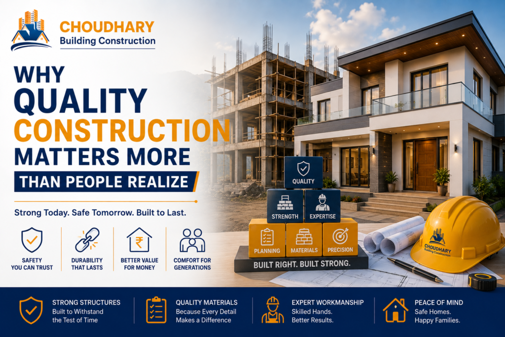 why quality construction matters