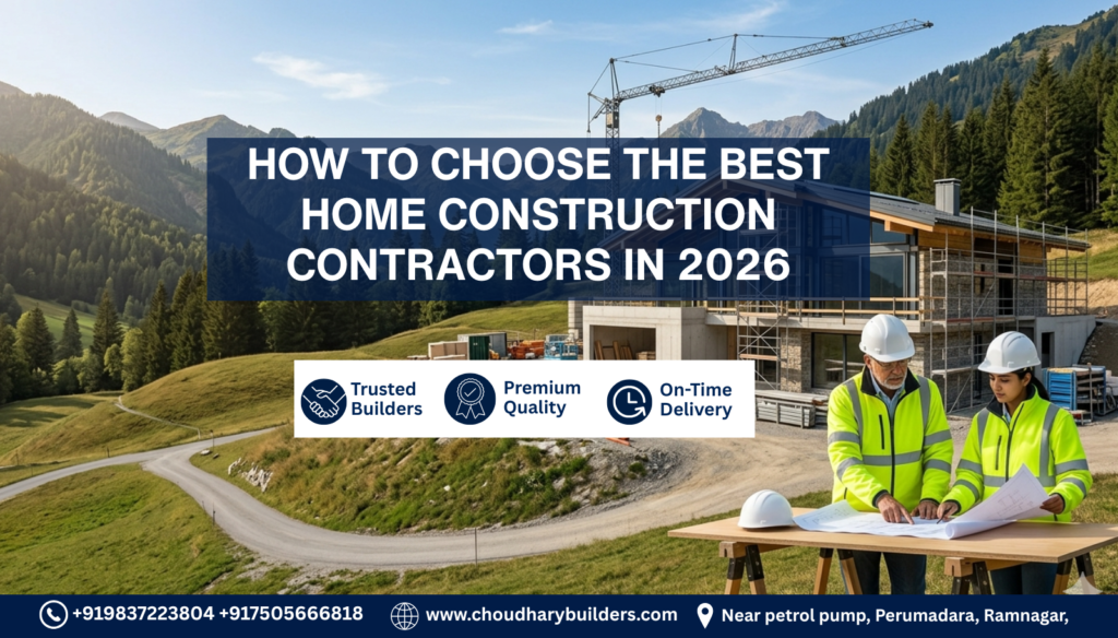How to Choose the Best Home Construction Contractors in 2026