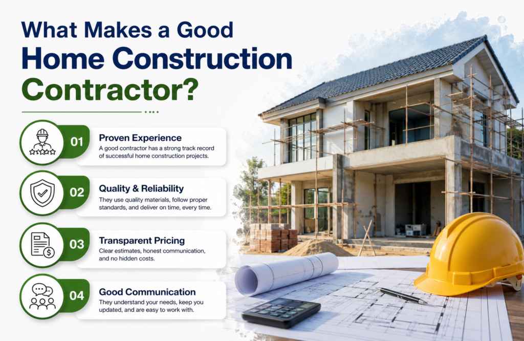 Top-Rated Home Construction Contractors in Jim Corbett by Choudhary Builders showcasing modern house construction