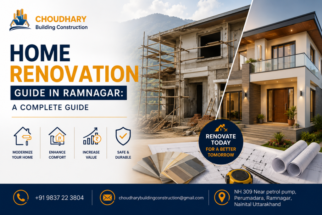Home Renovation Guide in Ramnagar: A Complete Guide
