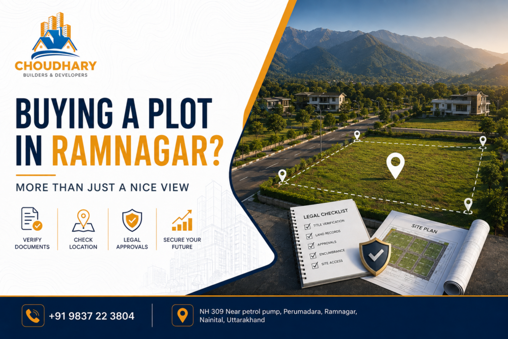 buying a plot in ramnagar
