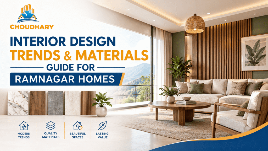interior design trends and materials