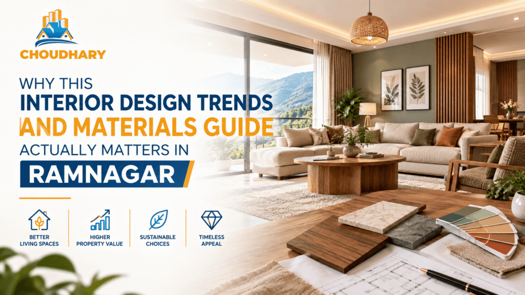 interior design trends and materials
