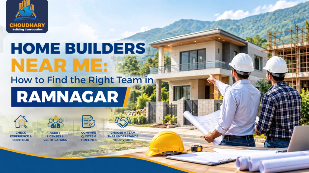 Home Builders Near Me: How to Find the Right Team in Ramnagar